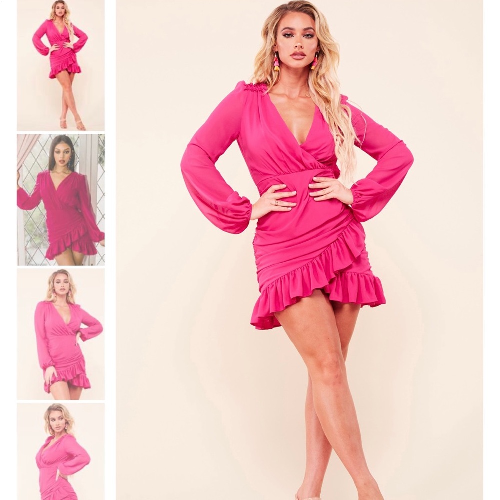 Pink Ruffle Dress 💖